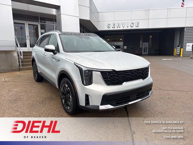 New 2026 Kia Sorento S w/ S Panoramic Sunroof Package