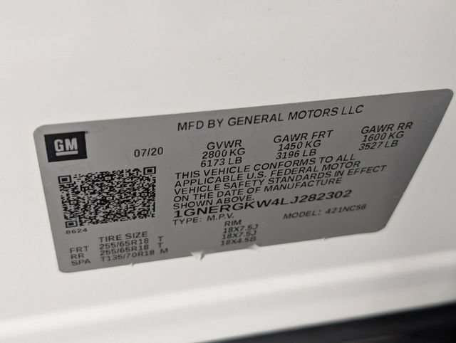 Certified 2020 Chevrolet Traverse LT FWD image 37