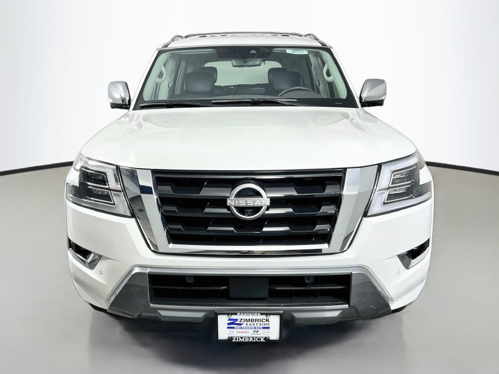 Used 2023 Nissan Armada Platinum w/ Captain's Chairs Package AWD/4WD image 2