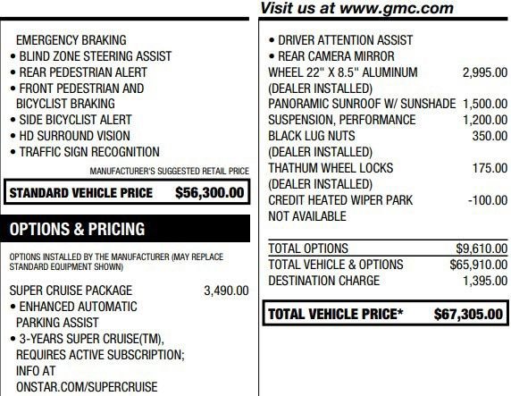 Used 2024 GMC Acadia Denali w/ Super Cruise Package AWD/4WD image 2