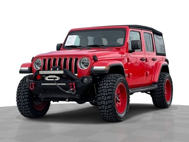 Used 2018 Jeep Wrangler Unlimited Sahara w/ Cold Weather Group image 1