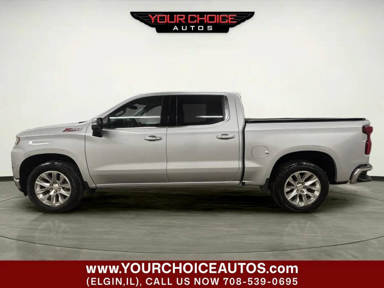 Used 2019 Chevrolet Silverado 1500 LTZ w/ LTZ Premium Package AWD/4WD image 3