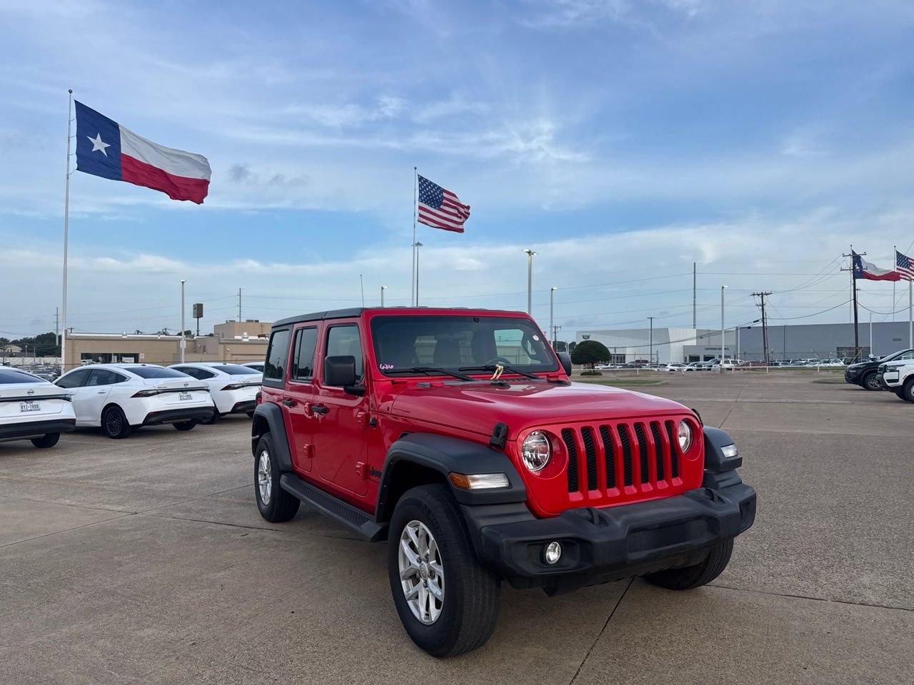 Used 2023 Jeep Wrangler Unlimited Sport AWD/4WD image 1