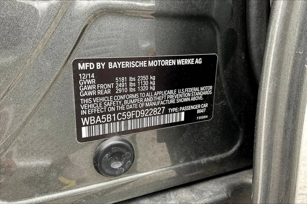 Used 2015 BMW 535i Sedan RWD image 19