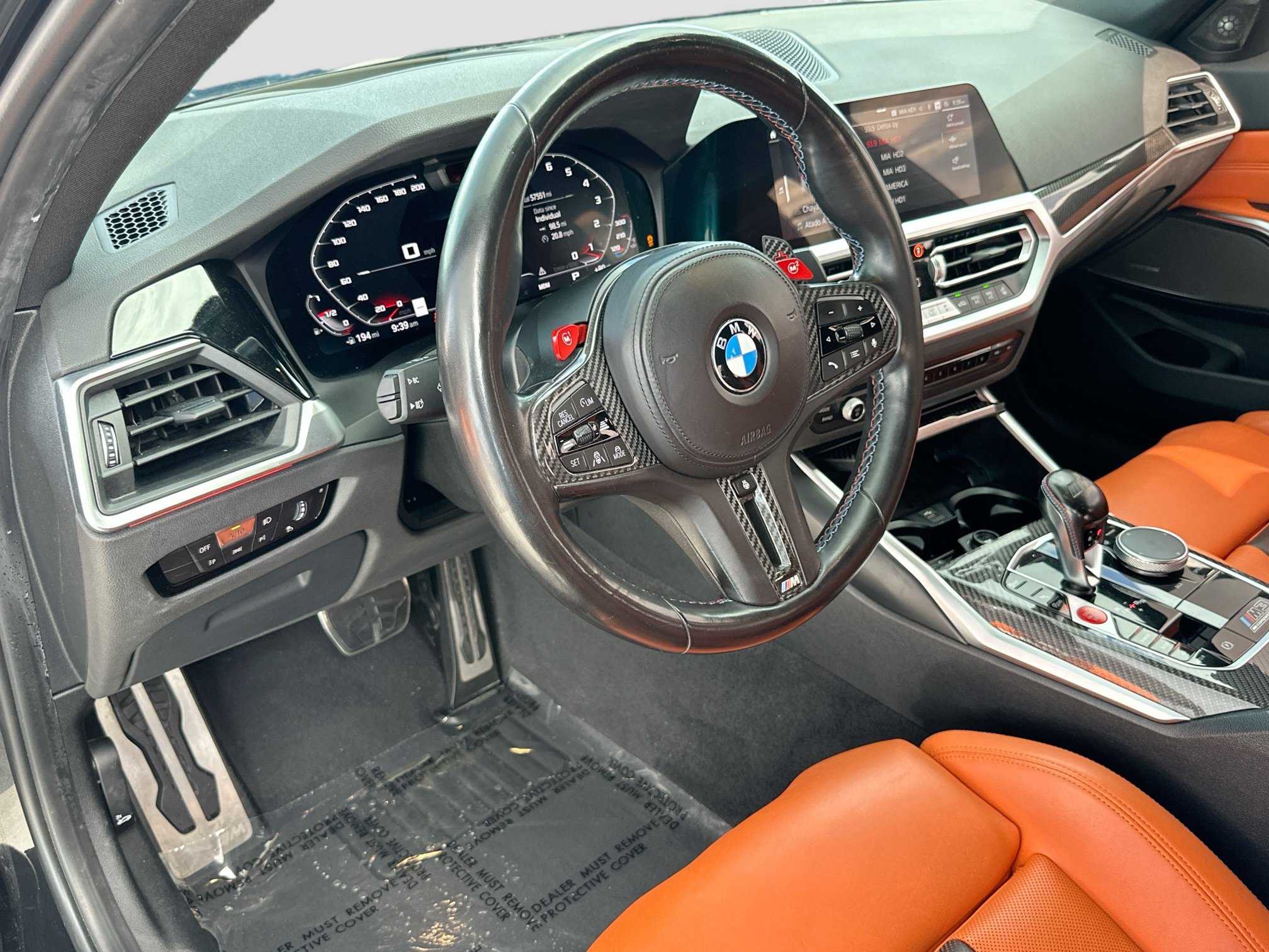 Used 2022 BMW M3 Competition w/ Executive Package RWD image 9