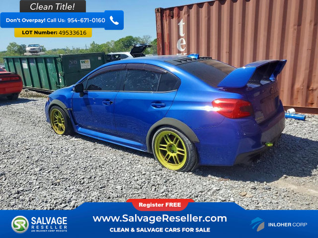 Used 2015 Subaru WRX STI w/ Popular Package #2 AWD/4WD image 3