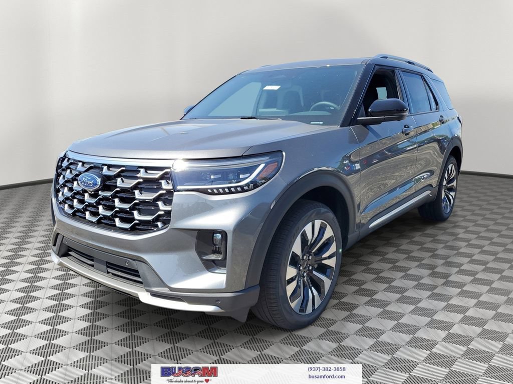New 2026 Ford Explorer Platinum w/ LUX Leather Package AWD/4WD image 2