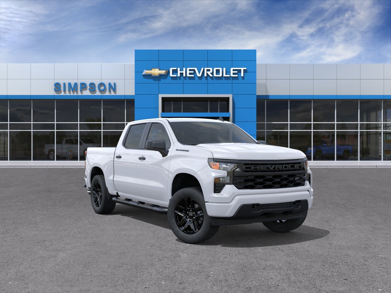 New 2026 Chevrolet Silverado 1500 Custom w/ Turbomax Blackout Package RWD image 27