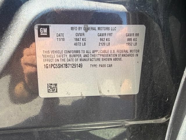 Used 2011 Chevrolet Cruze LS w/ Connectivity Package FWD image 16