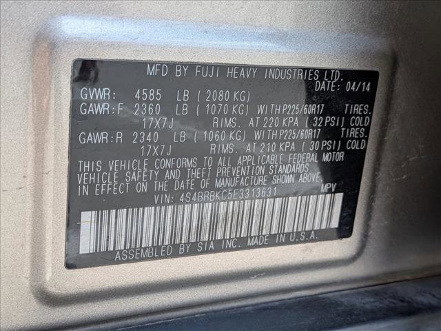 Used 2014 Subaru Outback 2.5i Limited image 25