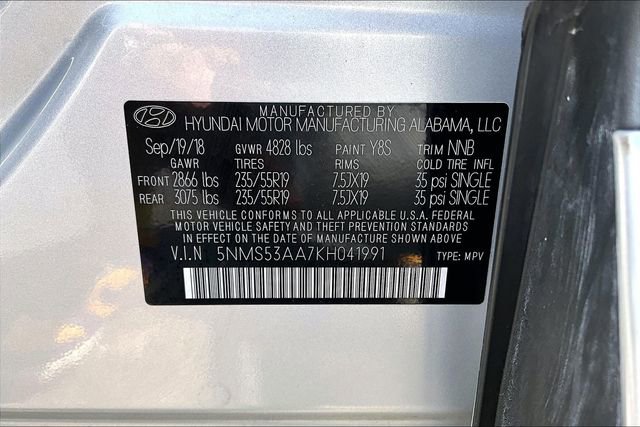 Used 2019 Hyundai Santa Fe Limited image 19