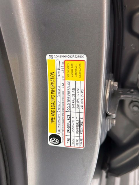 Used 2018 Chevrolet Suburban LT AWD/4WD image 16