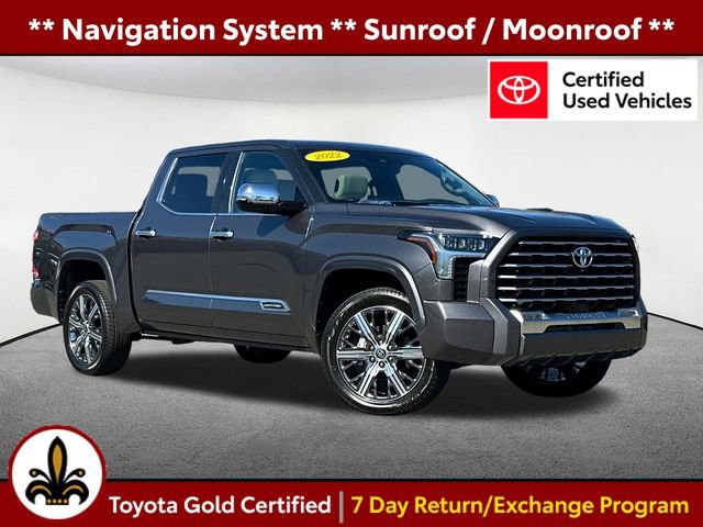 Certified 2022 Toyota Tundra Capstone