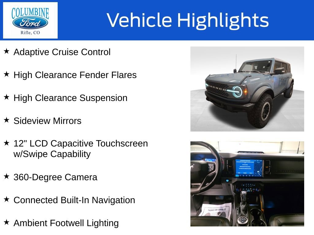 Used 2022 Ford Bronco Badlands AWD/4WD image 24