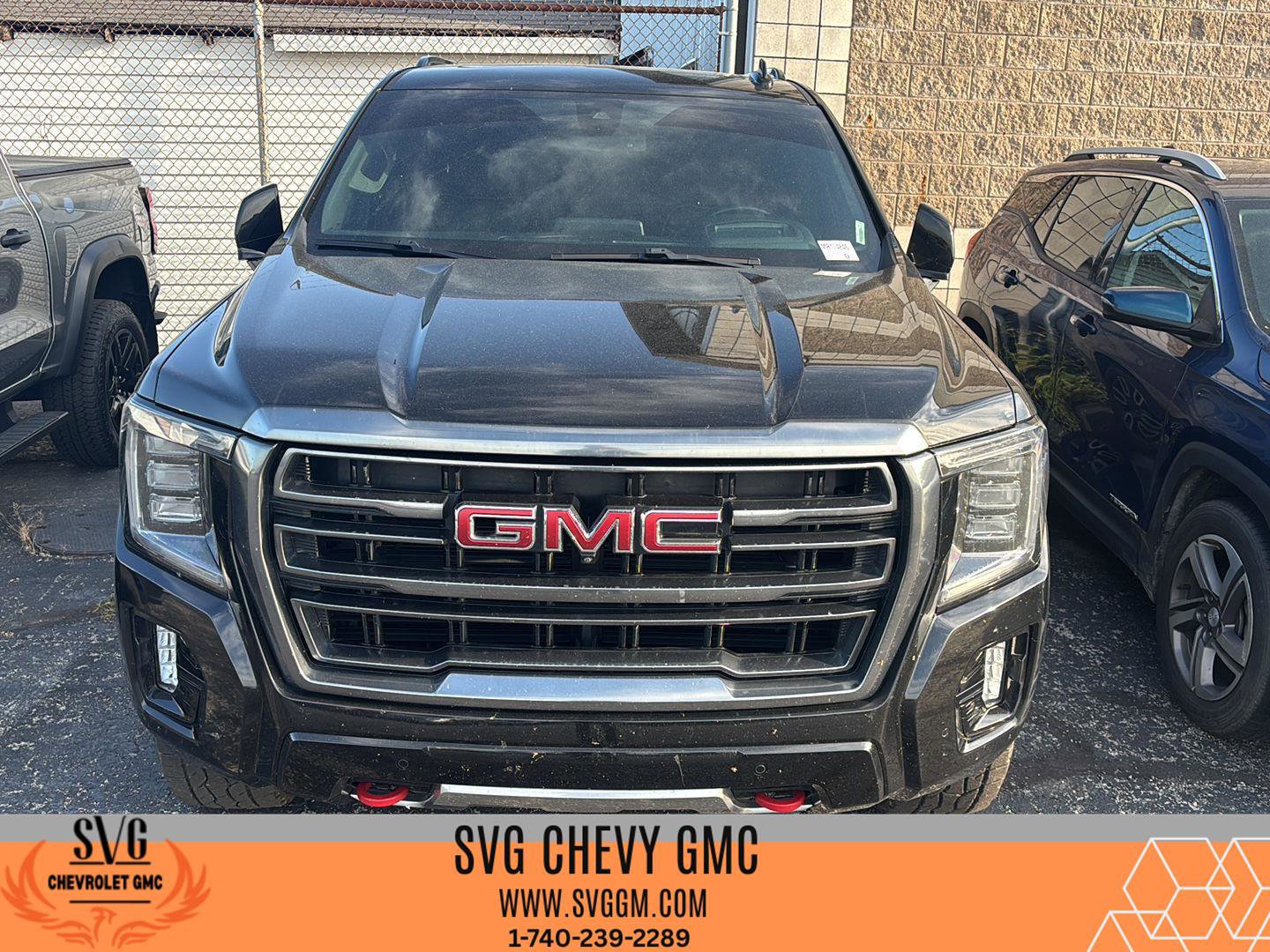 Used 2021 GMC Yukon XL AT4 w/ Rear Media and Nav Package