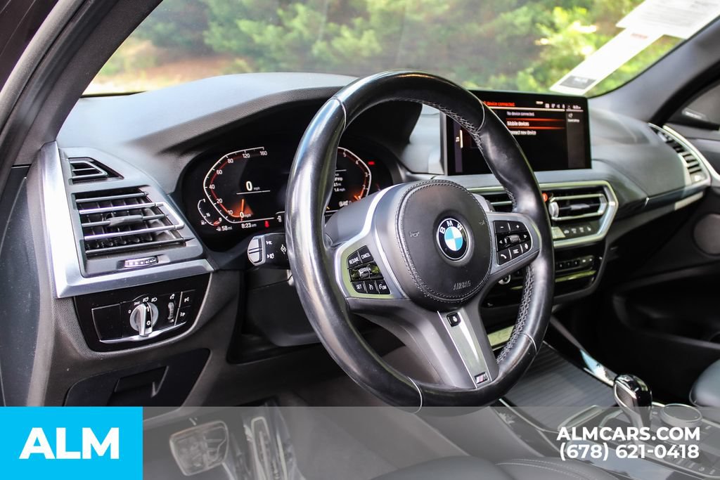 Used 2023 BMW X3 xDrive30i w/ M Sport Package AWD/4WD image 32