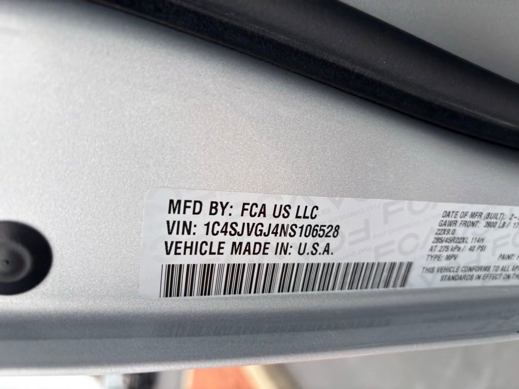 Used 2022 Jeep Grand Wagoneer Series III w/ Rear Seat Video Group 1 image 11