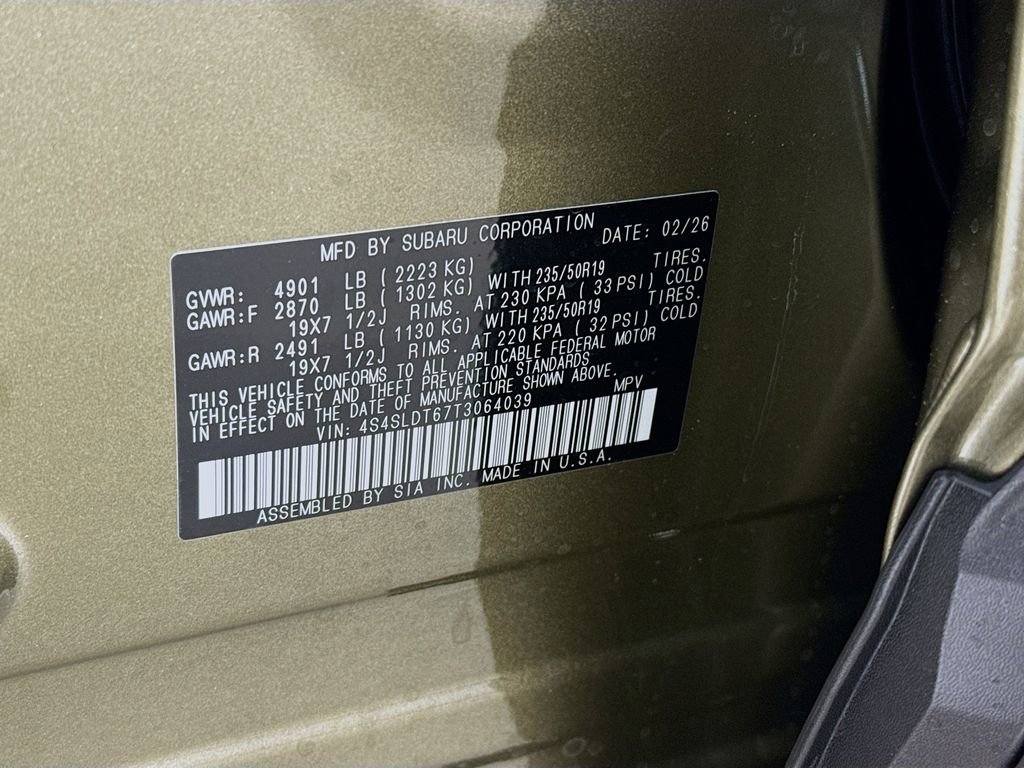 New 2026 Subaru Forester Touring AWD/4WD image 21