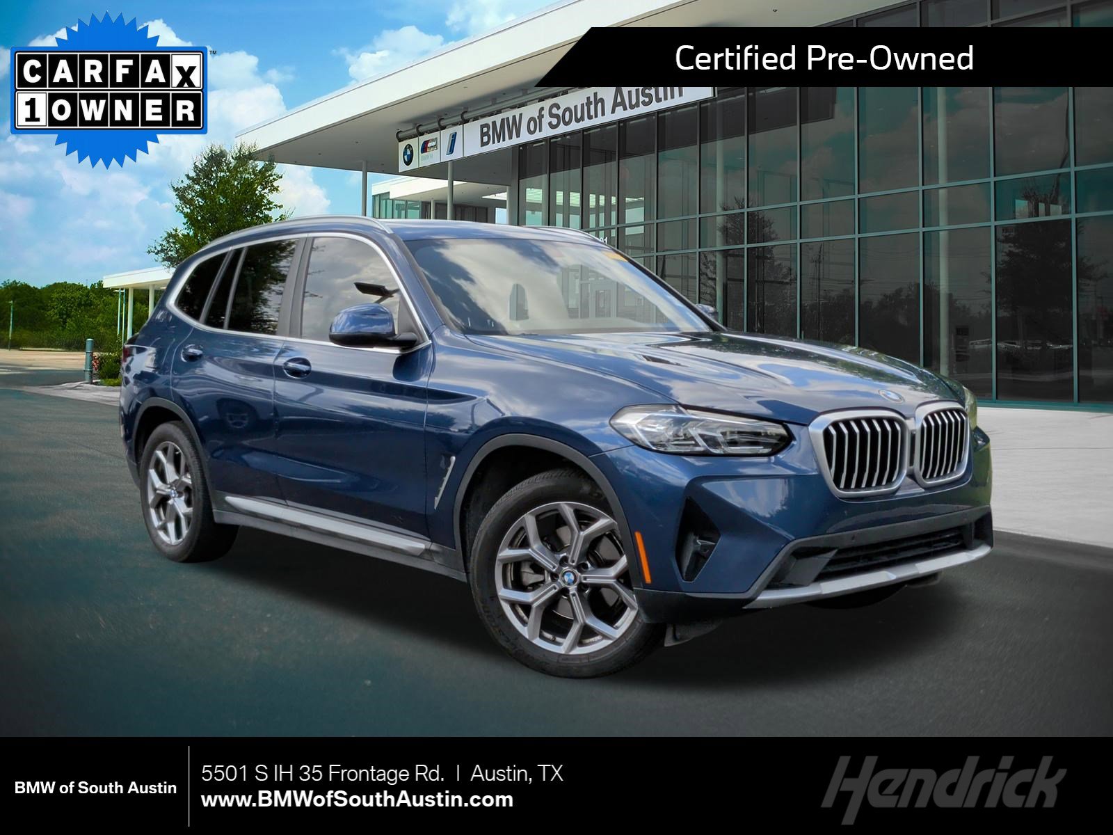 Certified 2023 BMW X3 sDrive30i w/ Premium Package image 1