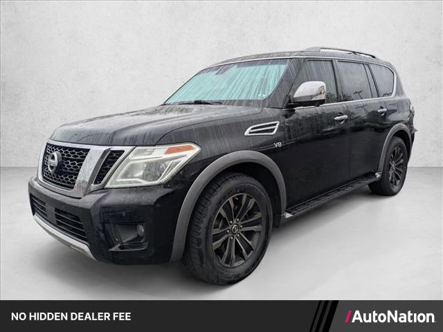 Used 2017 Nissan Armada Platinum w/ Captain Seat Package AWD/4WD image 1