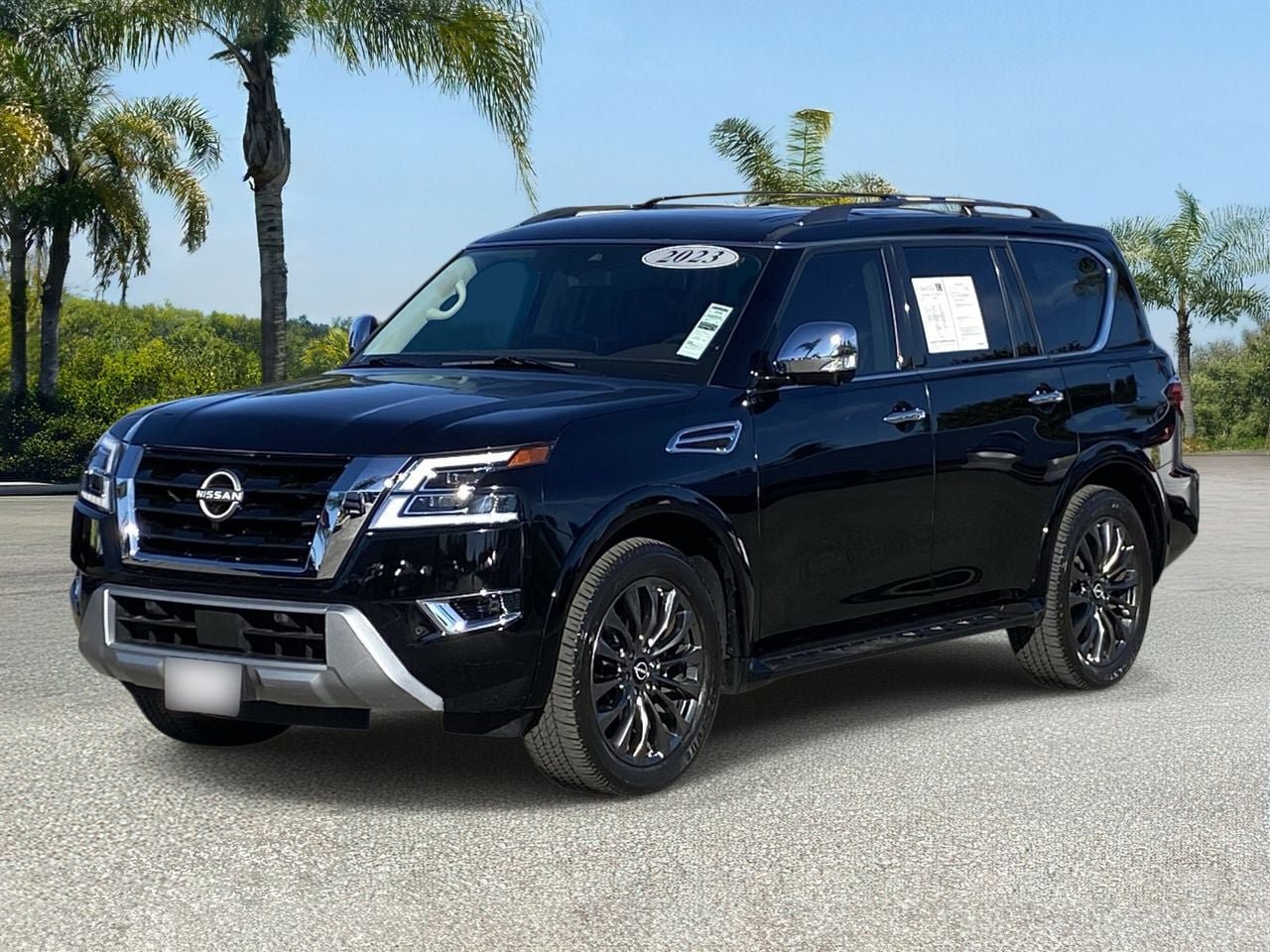 Used 2023 Nissan Armada Platinum w/ Captain's Chairs Package