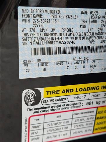 New 2026 Ford Expedition Platinum w/ Driver's Package AWD/4WD image 16