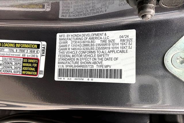 Certified 2024 Honda Odyssey Elite image 19