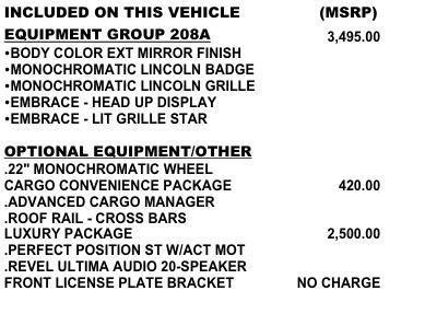 Used 2020 Lincoln Navigator Reserve w/ Equipment Group 208A Reserve image 81