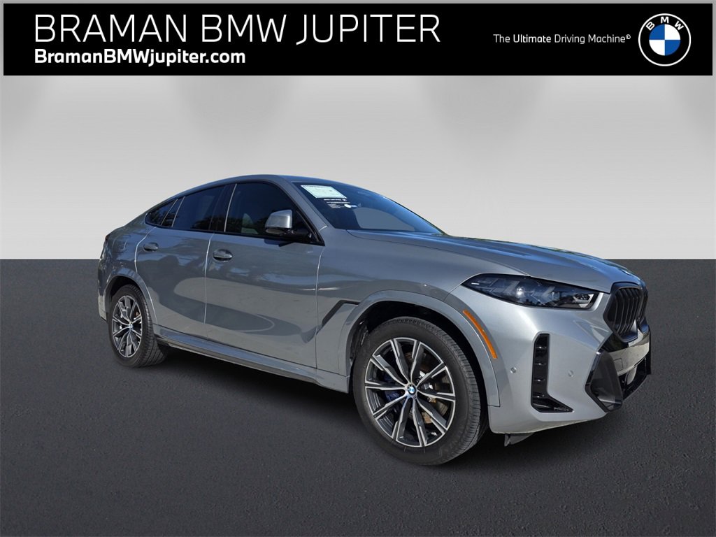 Certified 2025 BMW X6 xDrive40i w/ Premium Package