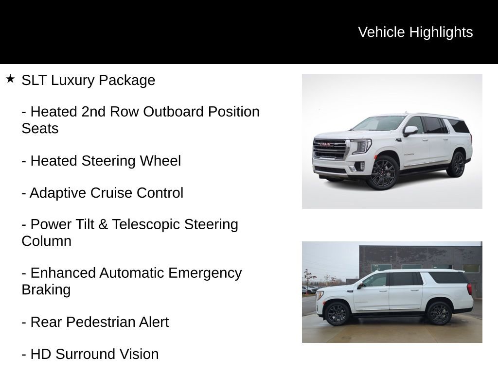 Used 2023 GMC Yukon XL SLT w/ SLT Premium Package image 21