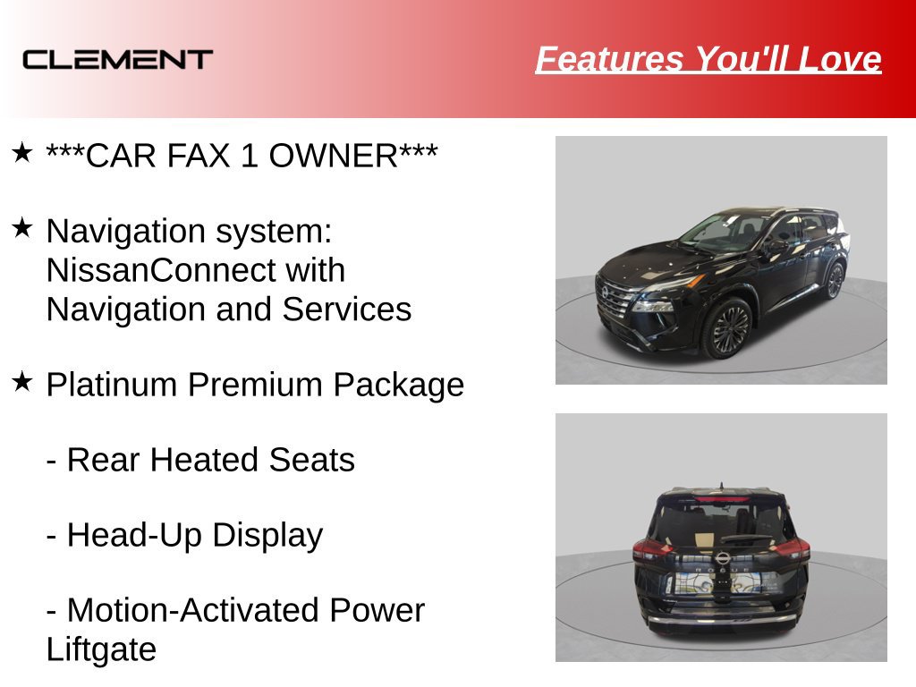 Used 2024 Nissan Rogue Platinum w/ Platinum Premium Package AWD/4WD image 10