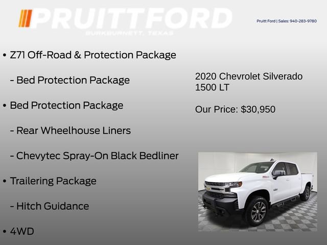 Used 2020 Chevrolet Silverado 1500 LT w/ Texas Edition AWD/4WD image 25