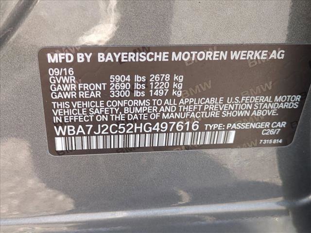 Used 2017 BMW 740e xDrive AWD/4WD image 22