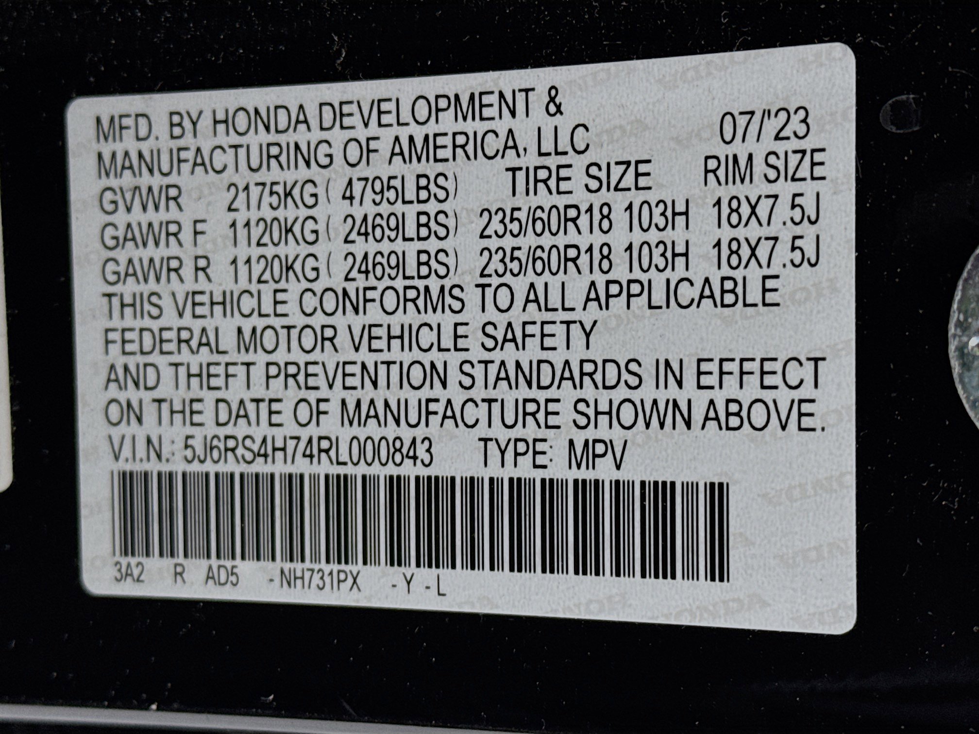 Certified 2024 Honda CR-V EX-L image 31