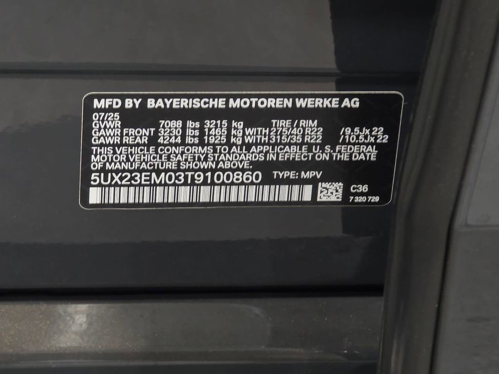 Used 2026 BMW X7 xDrive40i w/ M Sport Package image 32