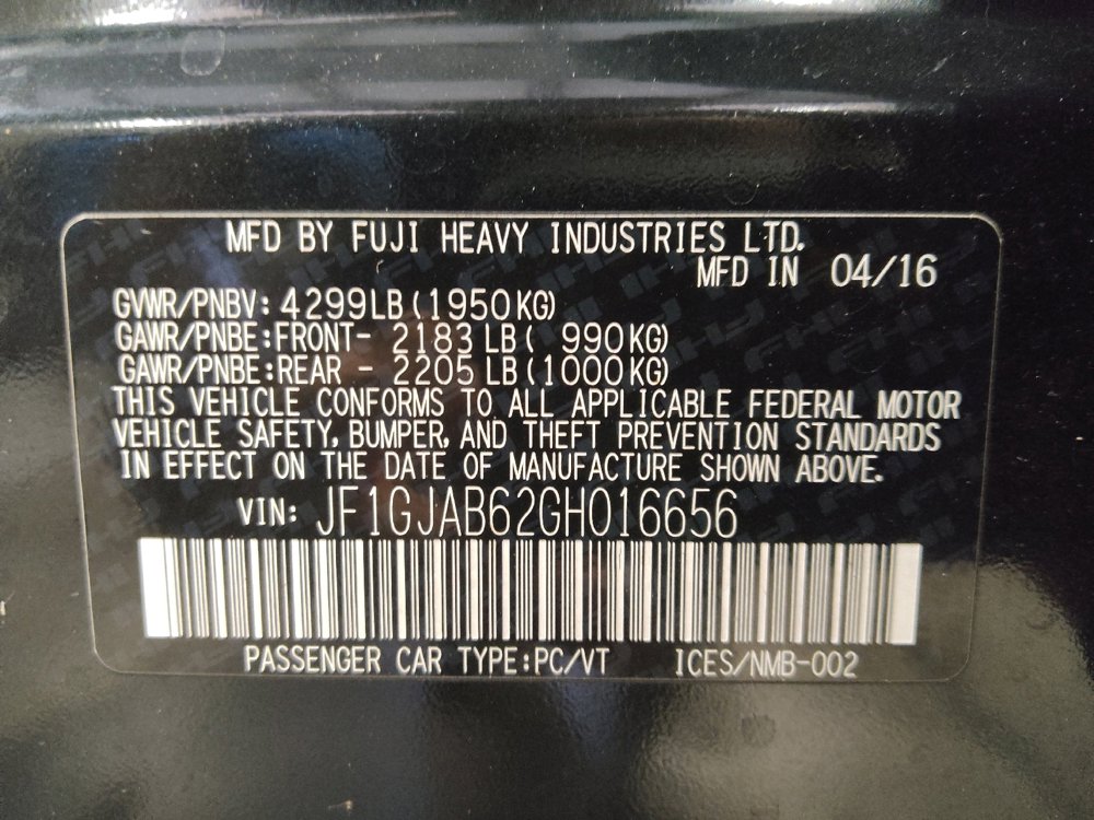 Used 2016 Subaru Impreza 2.0i Premium image 33