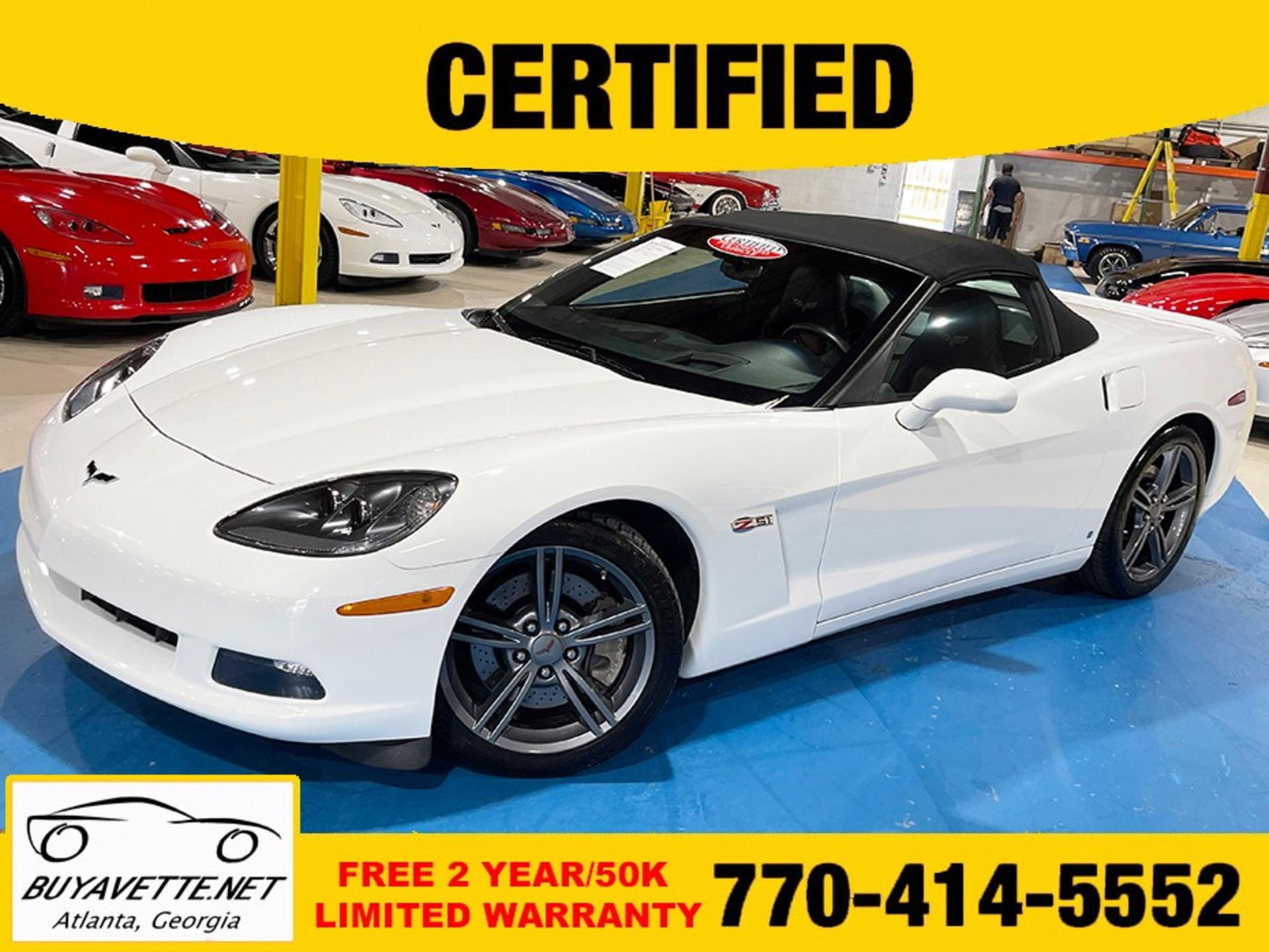 Used 2008 Chevrolet Corvette Convertible w/ Preferred Equipment Group RWD image 1