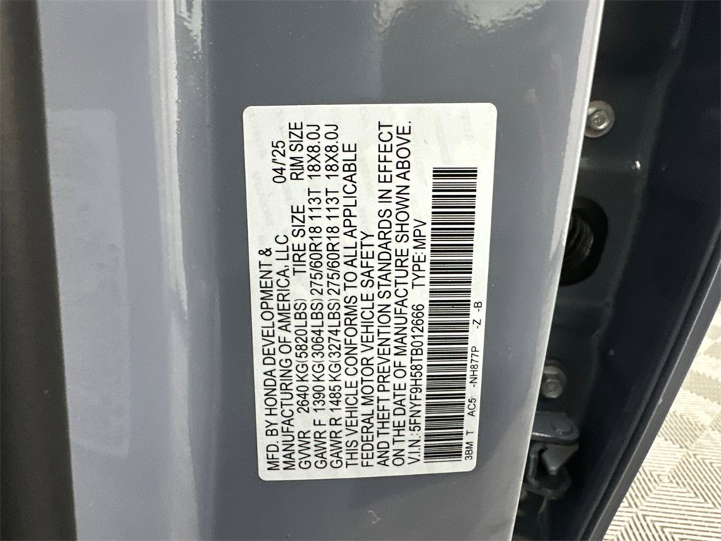 New 2026 Honda Passport TrailSport image 36