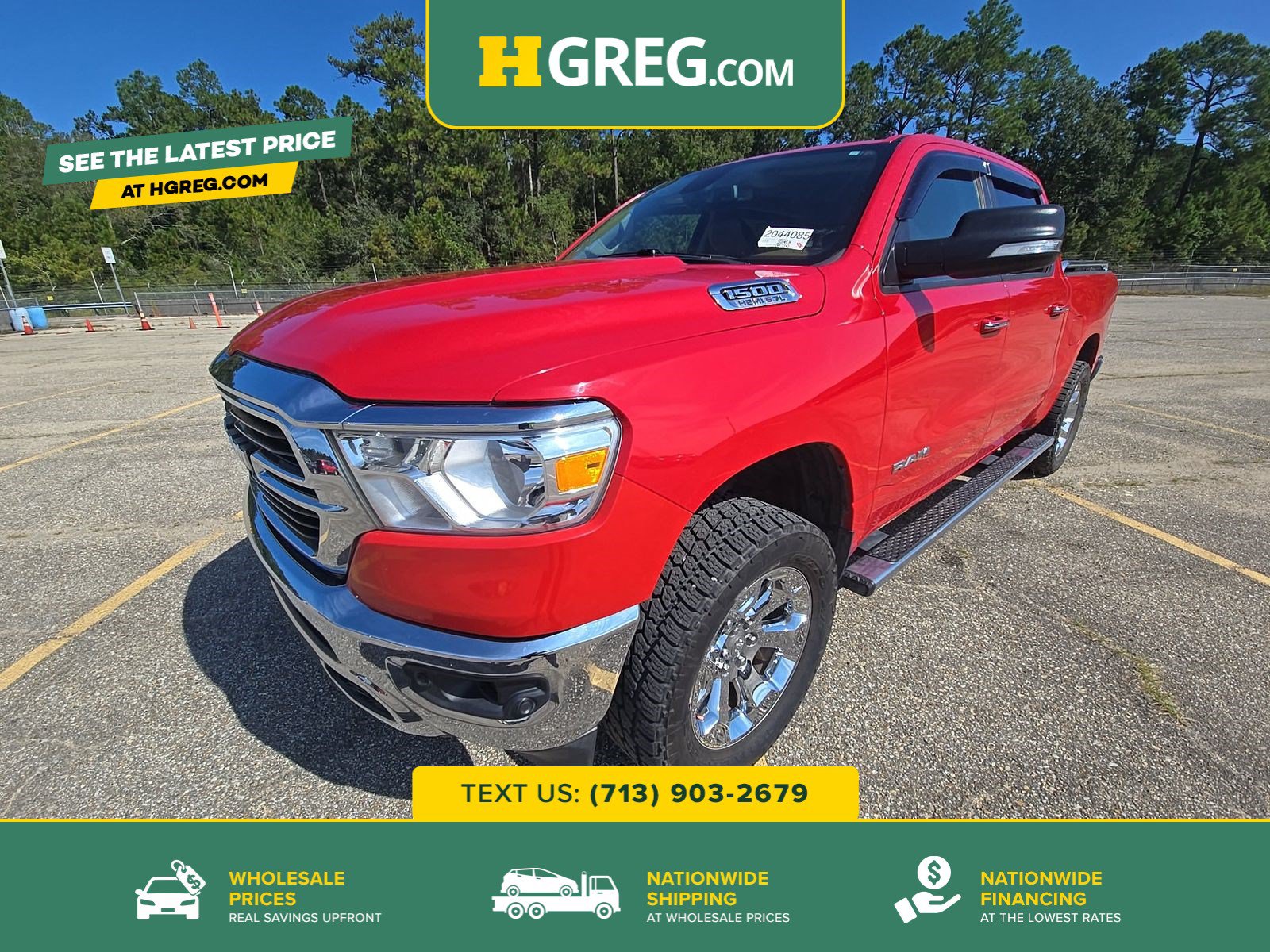 Used 2019 RAM 1500 Big Horn RWD image 1