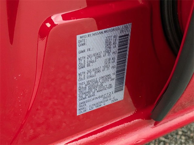 New 2026 Nissan Frontier SV image 34