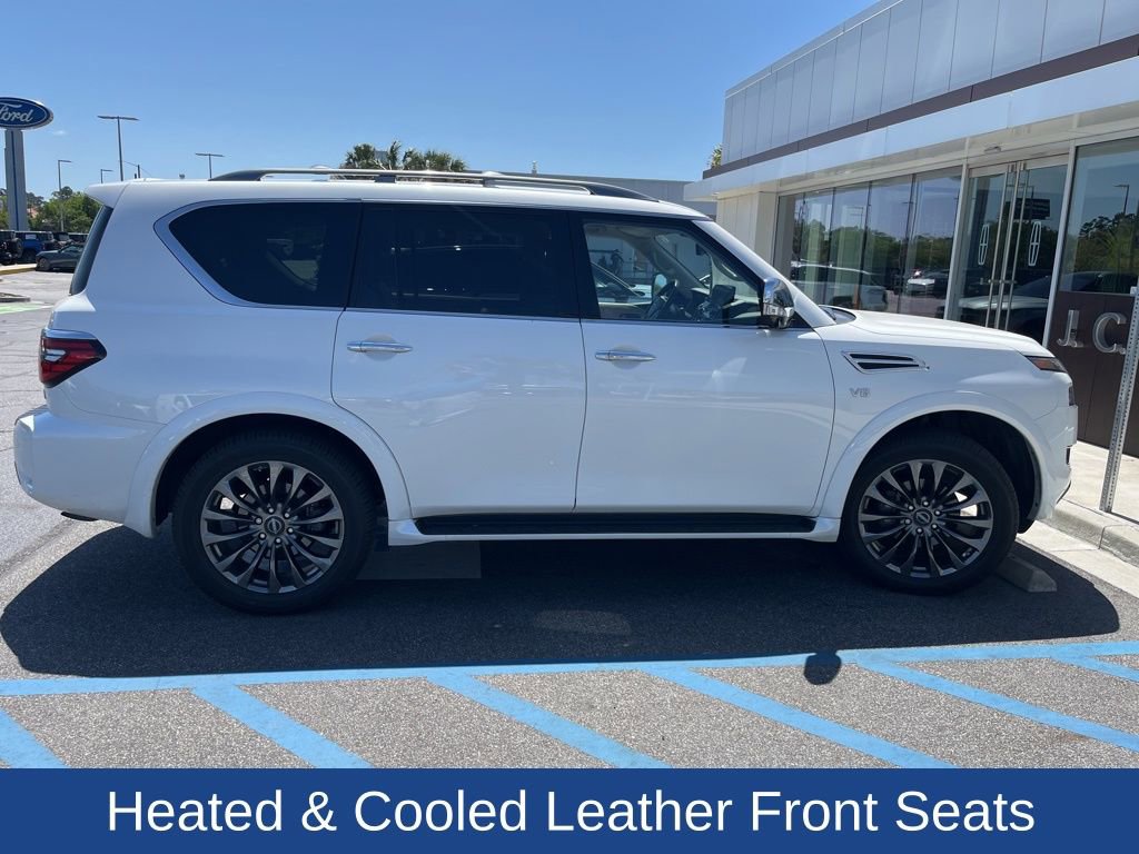 Used 2022 Nissan Armada Platinum w/ Captain's Chairs Package image 2