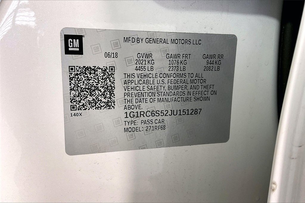 Used 2018 Chevrolet Volt LT w/ Comfort Package image 32