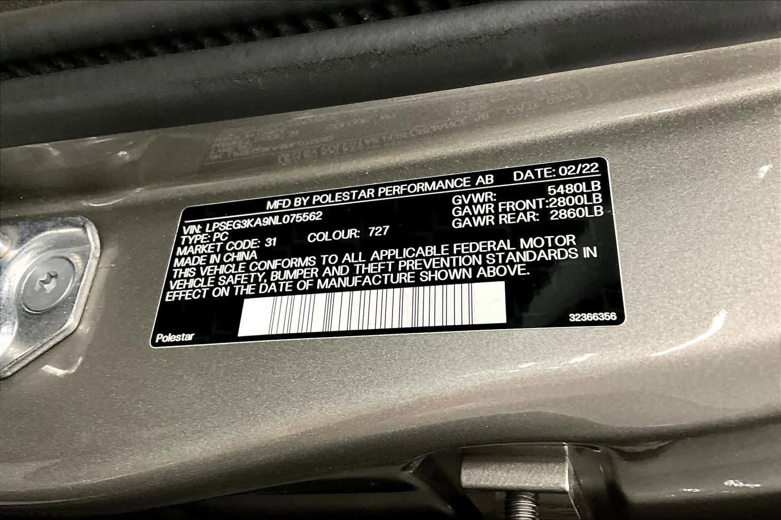 Used 2022 Polestar Polestar 2 w/ Plus Package image 35