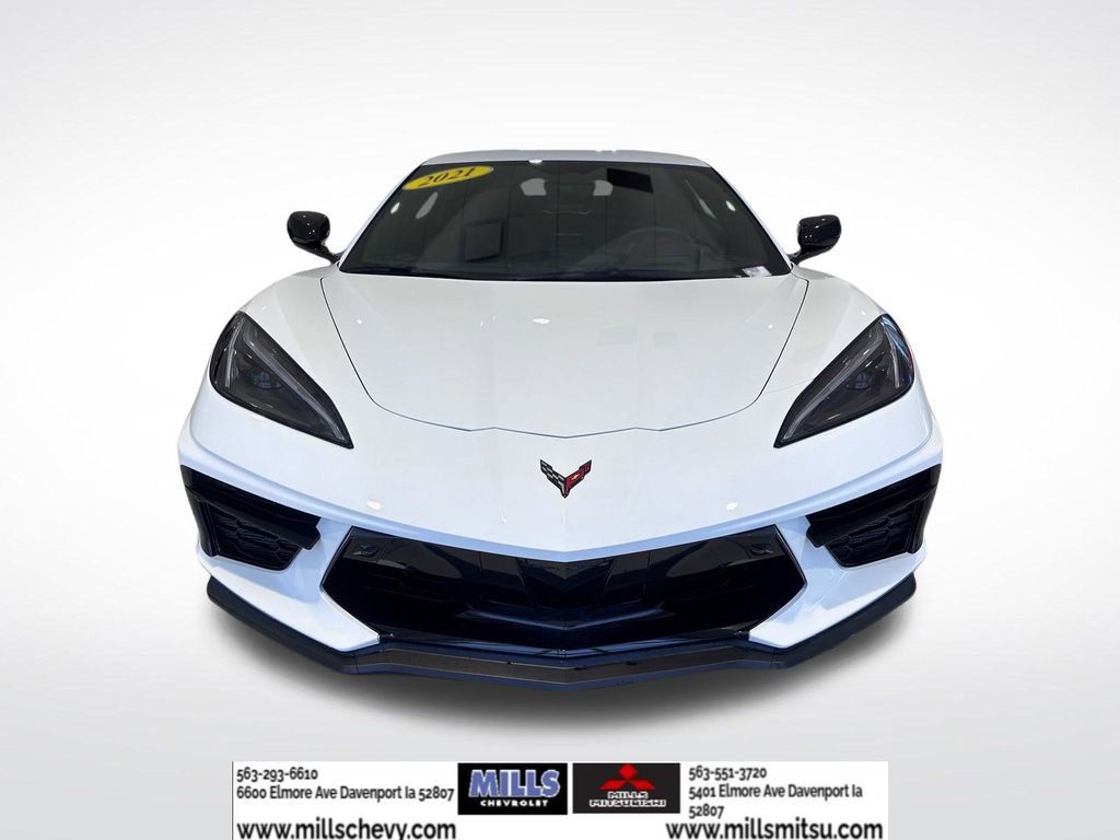 Certified 2021 Chevrolet Corvette Stingray Preferred Cpe w/ Z51 Performance Package image 2
