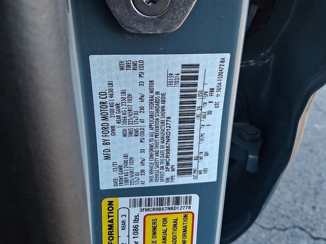 Certified 2022 Ford Bronco Sport Big Bend image 27