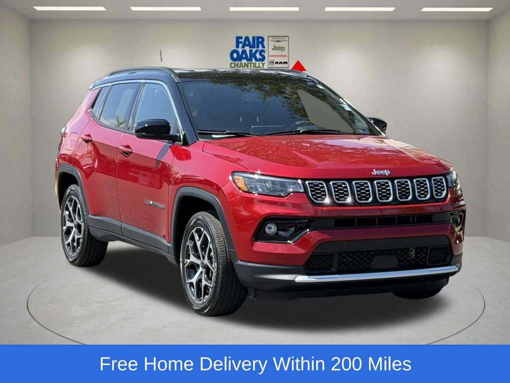 Certified 2025 Jeep Compass Limited