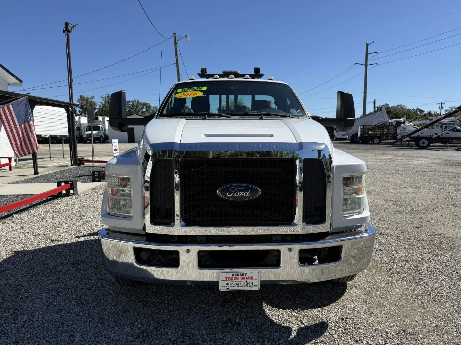 Used 2016 Ford F650 2WD Regular Cab Super Duty image 2