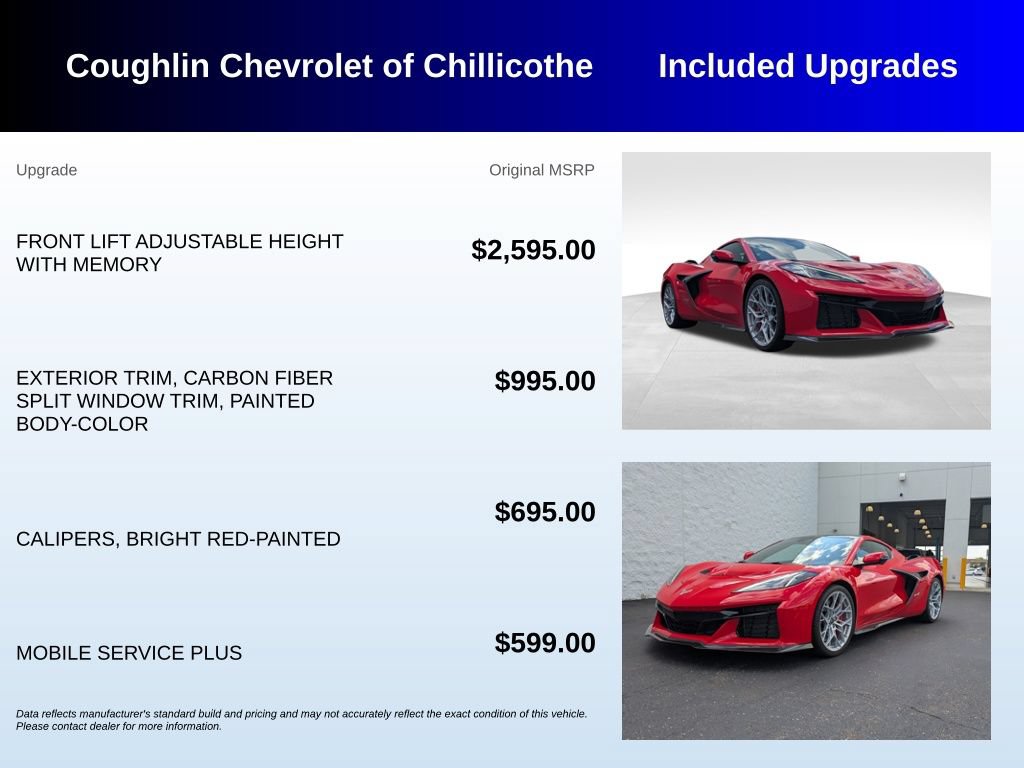 Used 2026 Chevrolet Corvette ZR1 RWD image 3