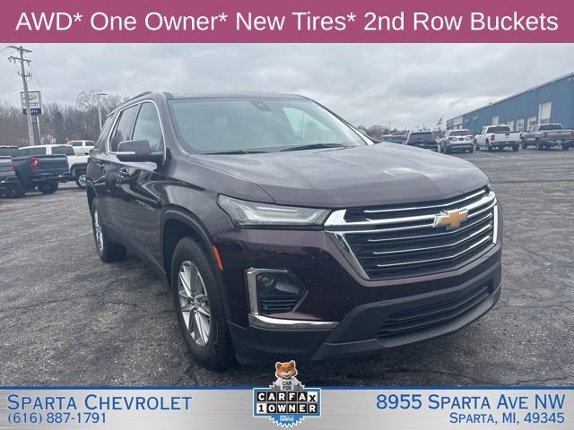 Used 2023 Chevrolet Traverse LT w/ LPO, Floor Liner Package