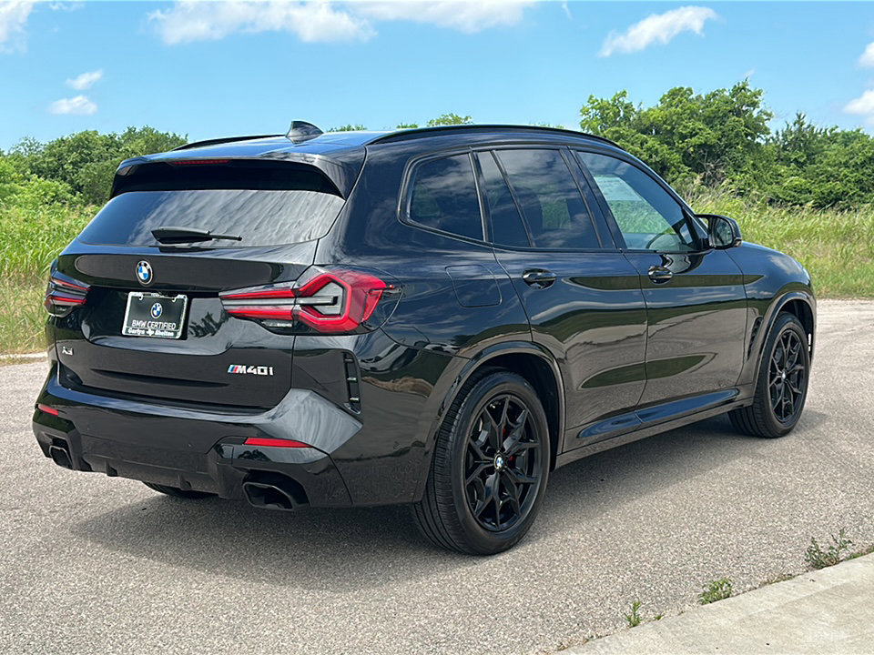 Certified 2023 BMW X3 M40i w/ Parking Assistance Package AWD/4WD image 8